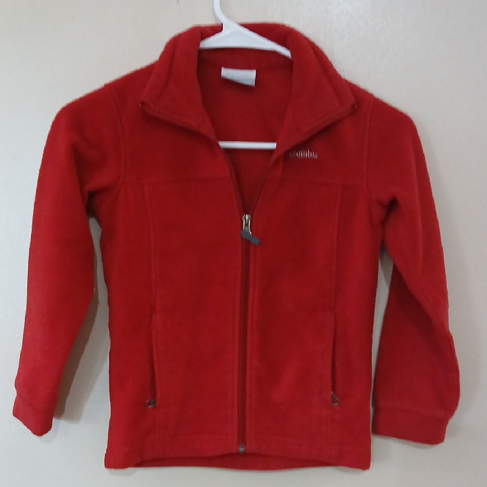 Columbia Red Fleece Jacket